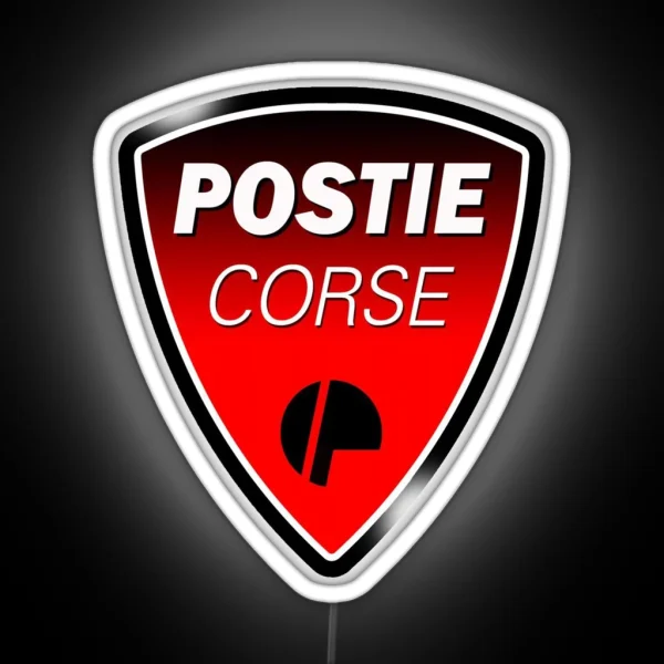 Postie Corse RGB Neon Sign