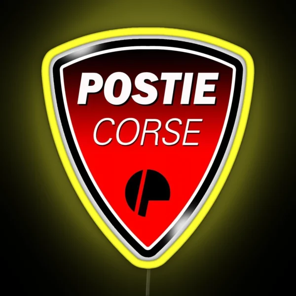 Postie Corse RGB Neon Sign