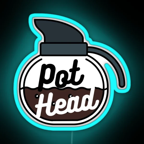 Pothead RGB Neon Sign
