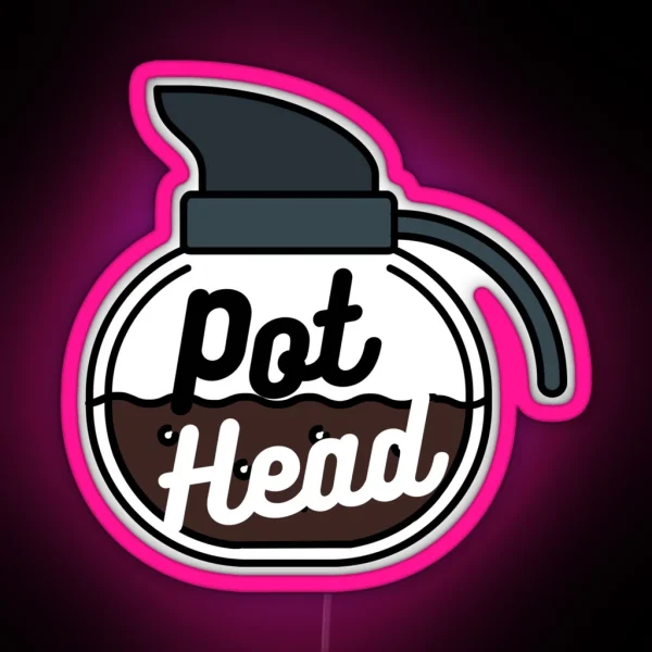 Pothead RGB Neon Sign