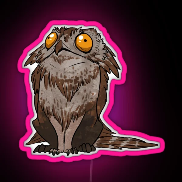 Potoo Griffin RGB Neon Sign