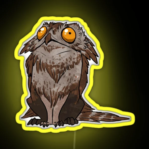Potoo Griffin RGB Neon Sign