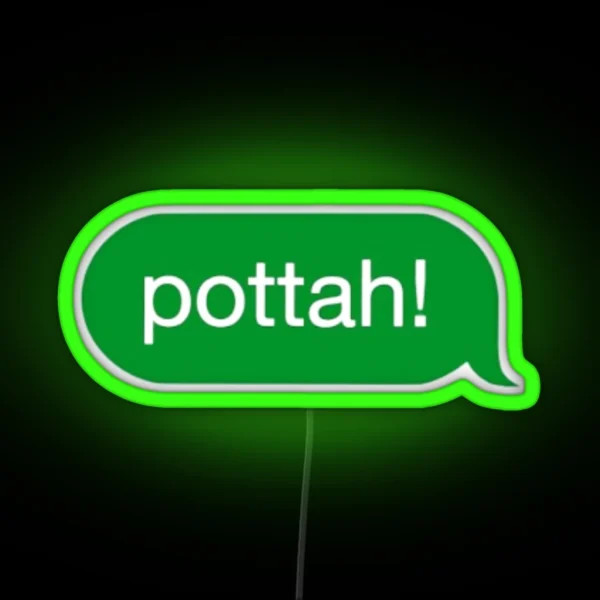Pottah RGB Neon Sign