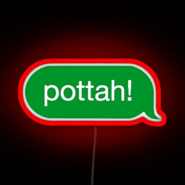 Pottah RGB Neon Sign
