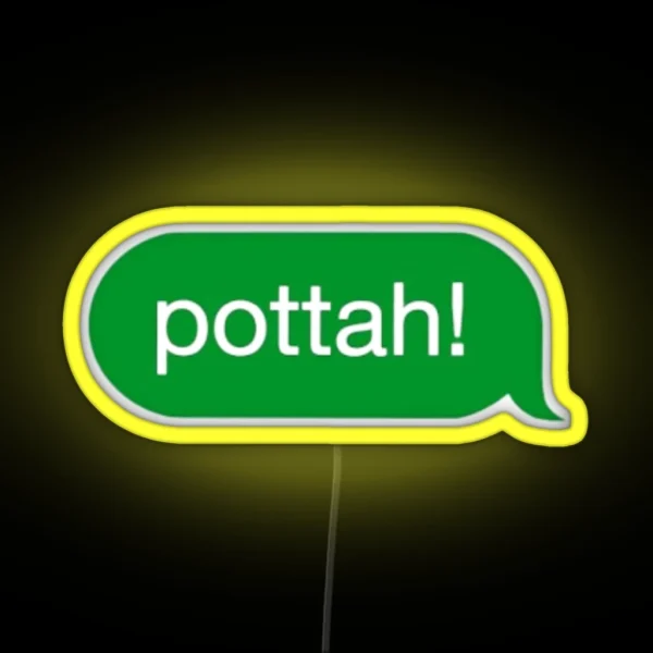 Pottah RGB Neon Sign