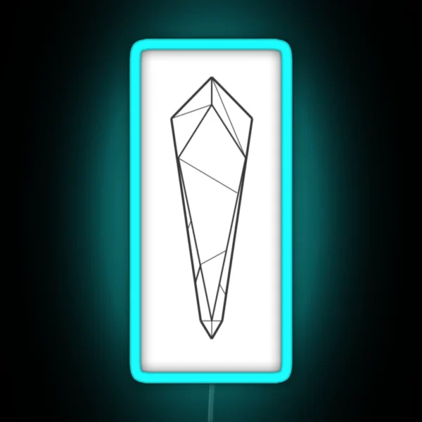 Power Crystal RGB Neon Sign