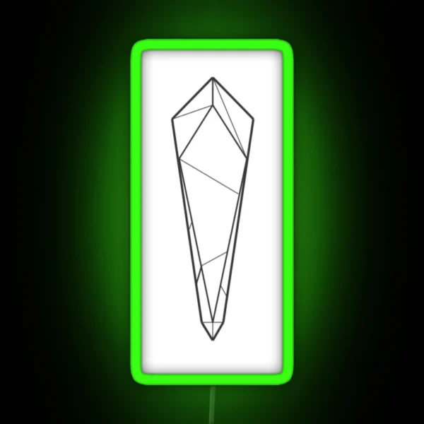 Power Crystal RGB Neon Sign