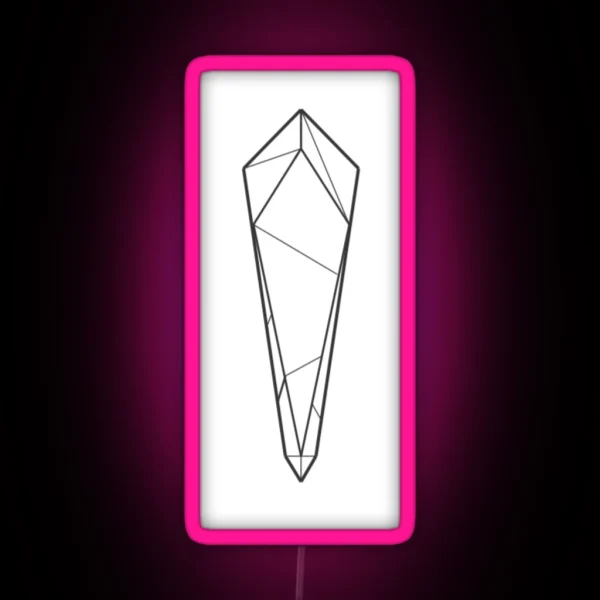 Power Crystal RGB Neon Sign
