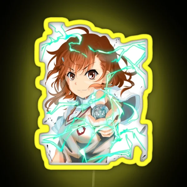 Powerful Misaka RGB Neon Sign