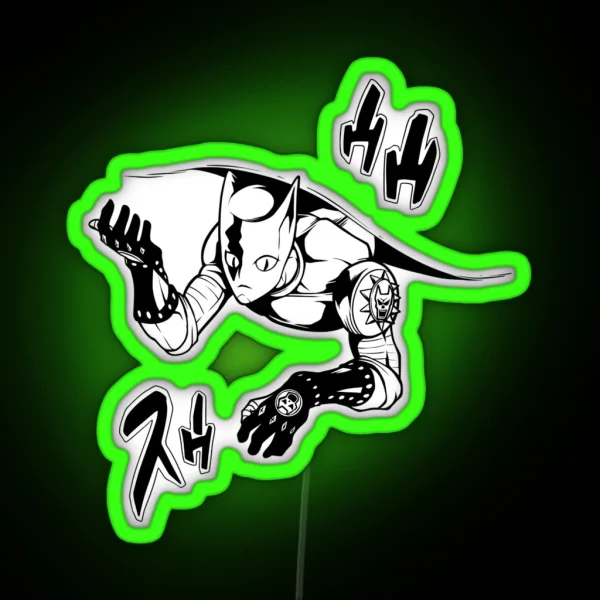 Powerful Stand RGB Neon Sign