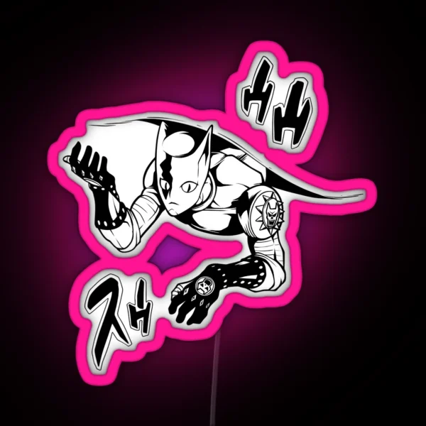 Powerful Stand RGB Neon Sign