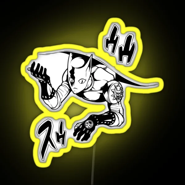 Powerful Stand RGB Neon Sign