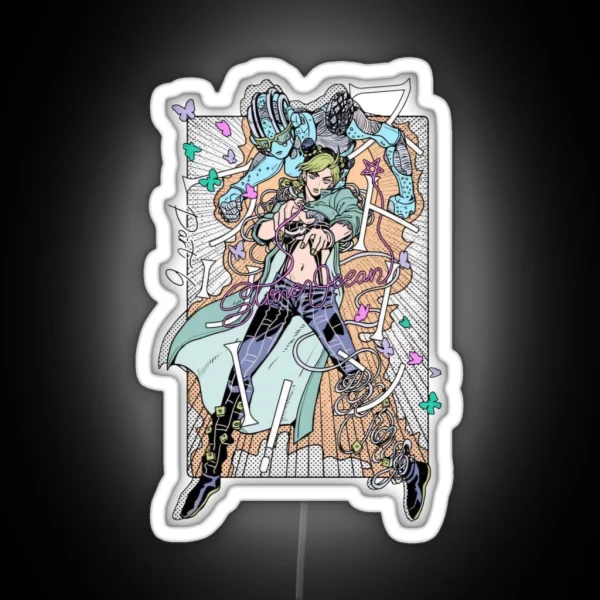 Powerful Stand User RGB Neon Sign