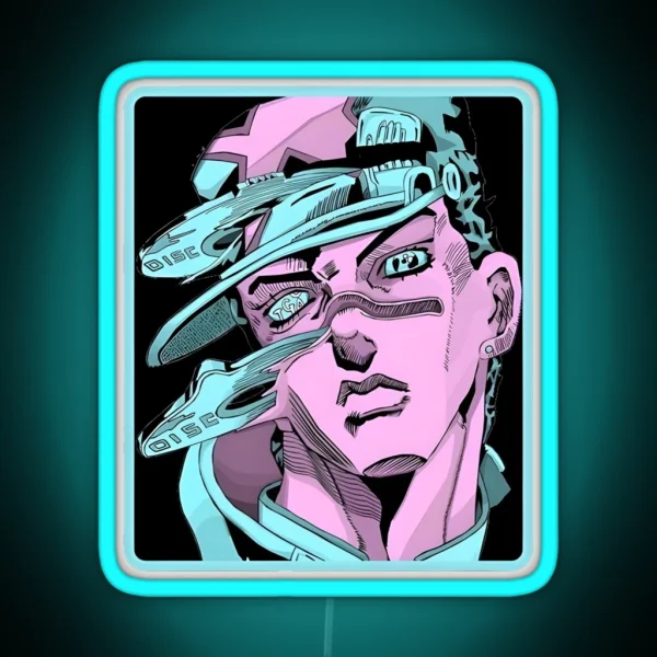 Powerful Stand User RGB Neon Sign