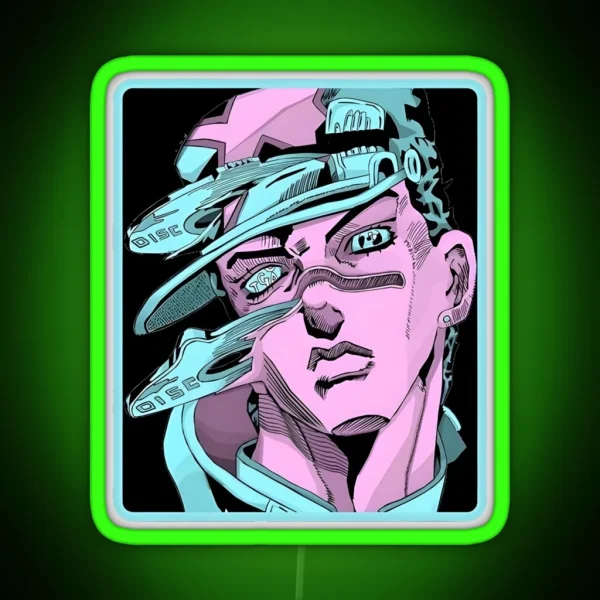 Powerful Stand User RGB Neon Sign