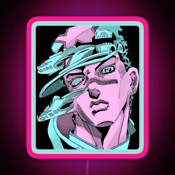 Powerful Stand User RGB Neon Sign