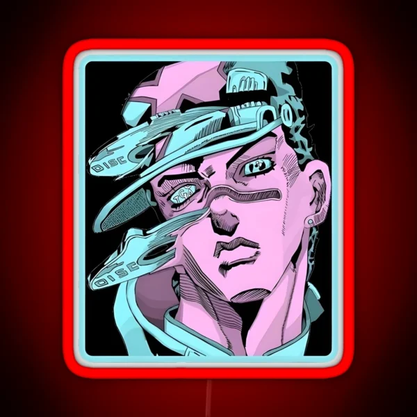 Powerful Stand User RGB Neon Sign