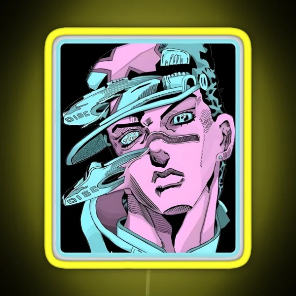 Powerful Stand User RGB Neon Sign