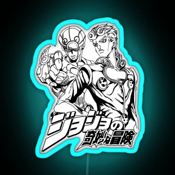 Powerful Stand User RGB Neon Sign