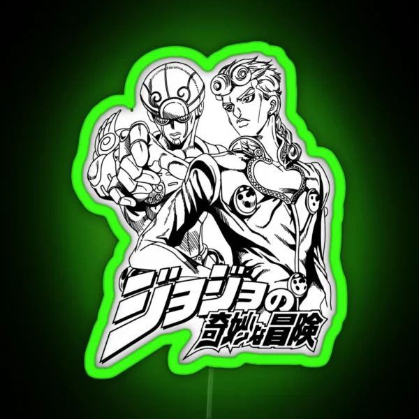 Powerful Stand User RGB Neon Sign