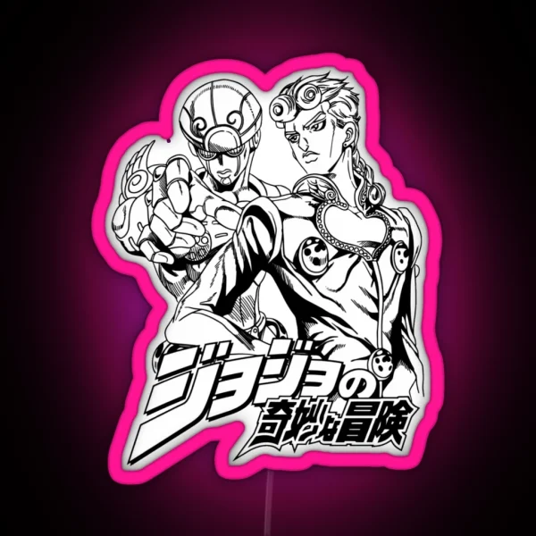 Powerful Stand User RGB Neon Sign