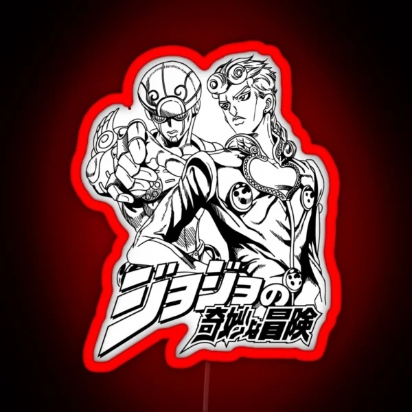 Powerful Stand User RGB Neon Sign