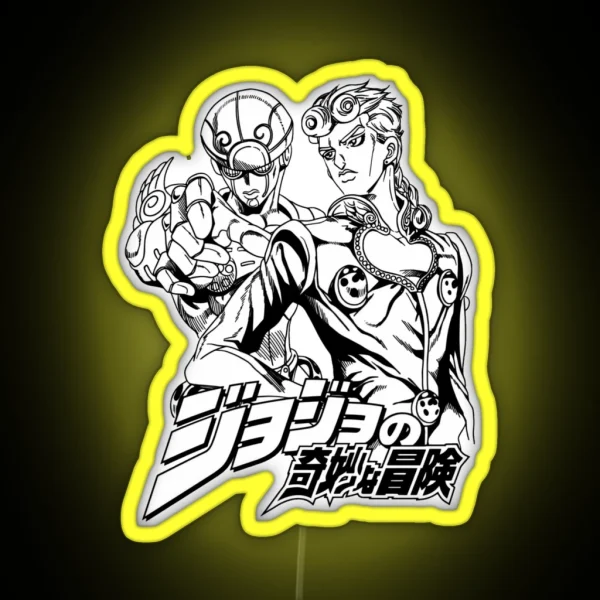 Powerful Stand User RGB Neon Sign