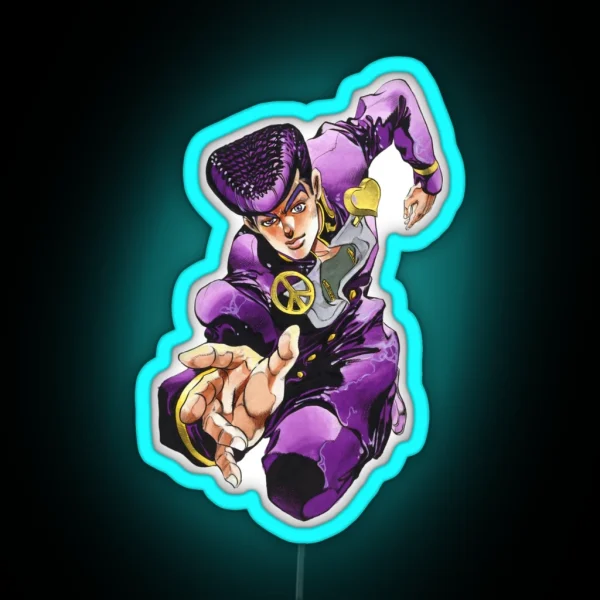 Powerful Stand User RGB Neon Sign