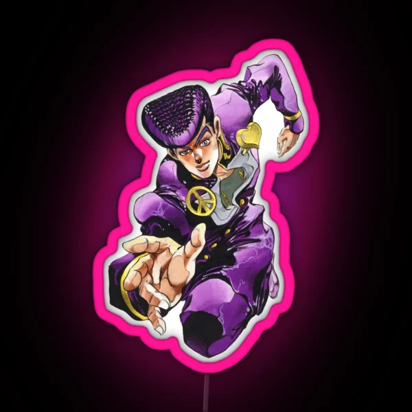 Powerful Stand User RGB Neon Sign