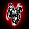 Powerful Stand Users RGB Neon Sign Red