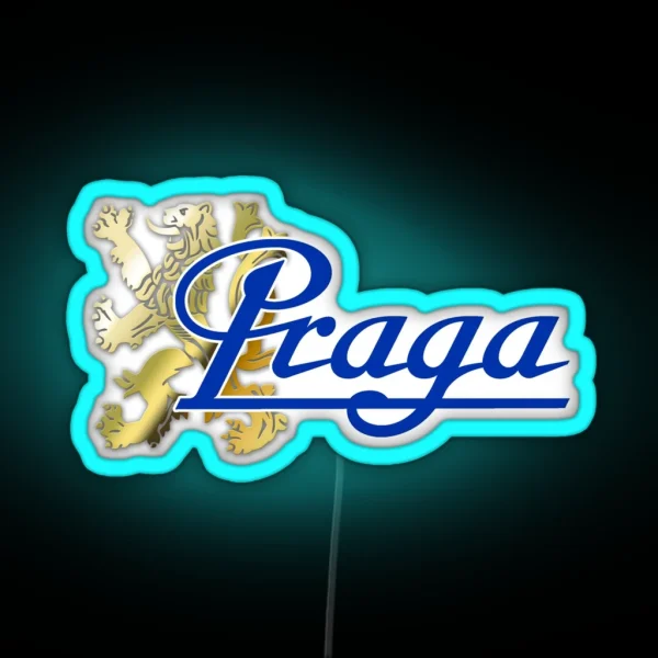 Praga Karts RGB Neon Sign