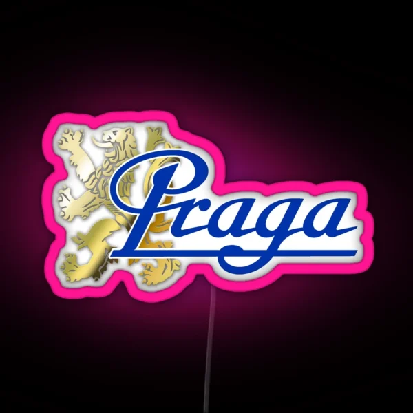 Praga Karts RGB Neon Sign