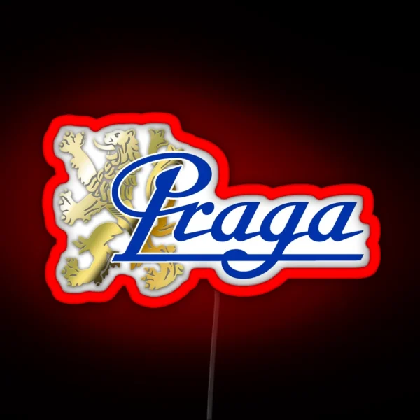 Praga Karts RGB Neon Sign