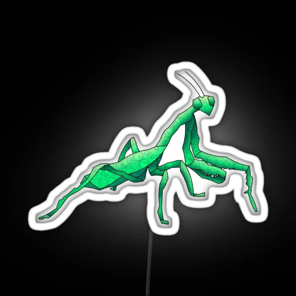 Praying Mantis RGB Neon Sign