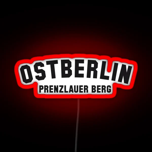 PRENZLAUER BERG RGB Neon Sign