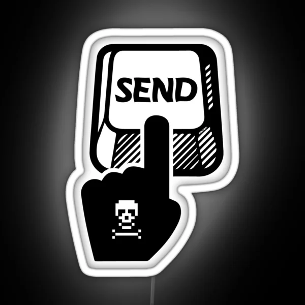 Press Send RGB Neon Sign
