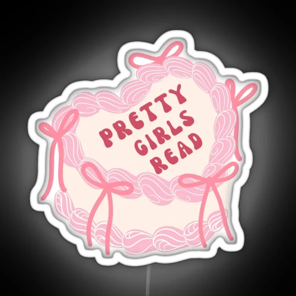 Pretty Girls Read RGB Neon Sign