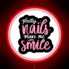 pretty-nails-make-me-smile-nail-tech-neon-sign