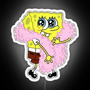 Pretty Spongebob RGB Neon Sign