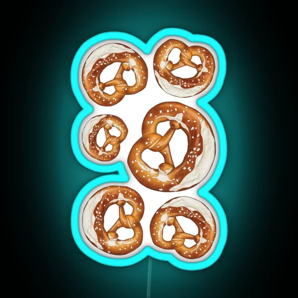 Pretzels RGB Neon Sign