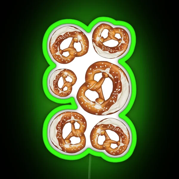 Pretzels RGB Neon Sign