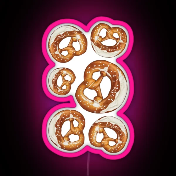 Pretzels RGB Neon Sign