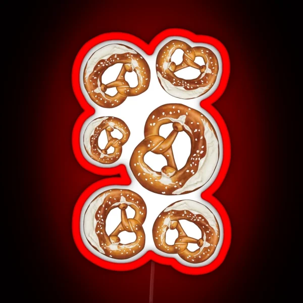 Pretzels RGB Neon Sign