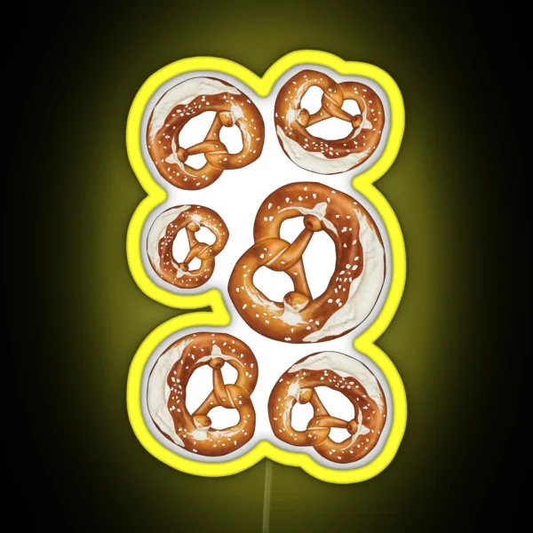 Pretzels RGB Neon Sign