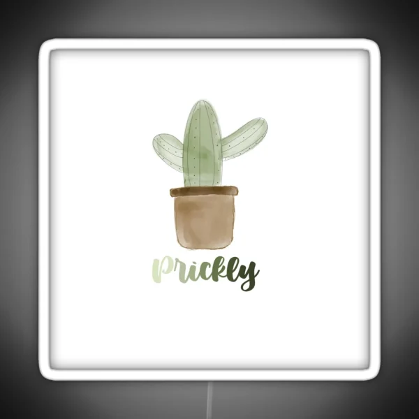 Prickly Cactus RGB Neon Sign