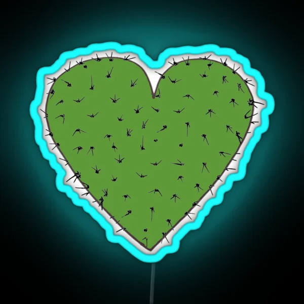Prickly Heart RGB Neon Sign