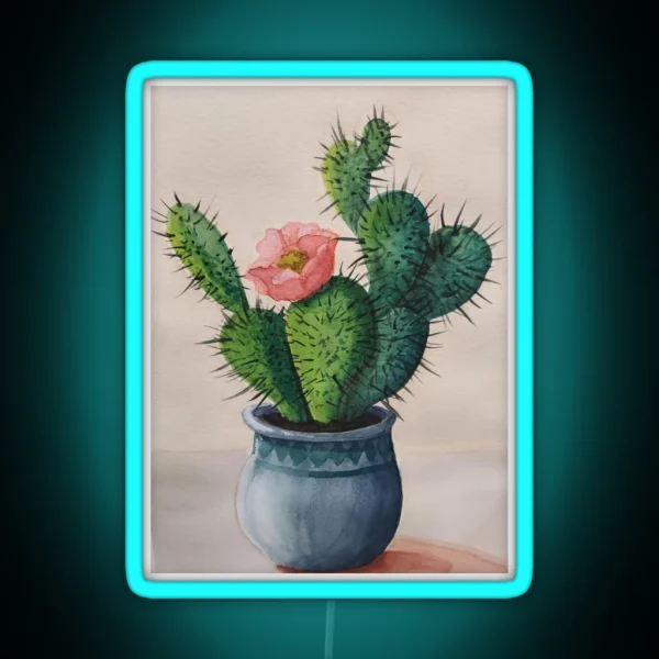 Prickly Perfection RGB Neon Sign
