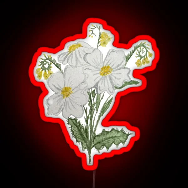 Prickly Poppy RGB Neon Sign