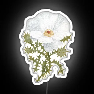 Prickly Poppy RGB Neon Sign