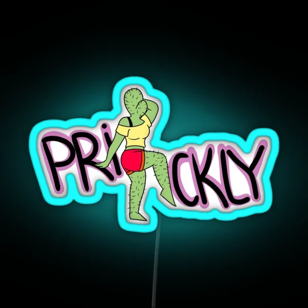 Prickly RGB Neon Sign